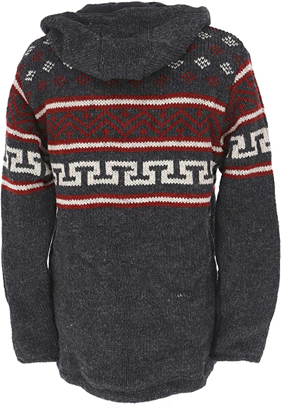 Suéter de invierno nórdico, jersey de gran tamaño, blusa de punto para  hombre, ropa de lana